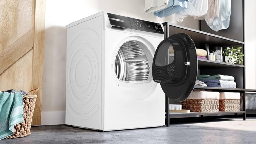 Bosch 9 kg, WRB247C40 – Uscător de rufe Clasa A, pompă de căldură, SelfCleaning Condenser, Wi-Fi Home Connect, import Germania 🇩🇪