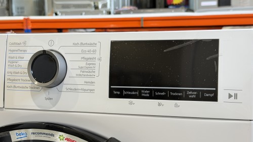 Beko 10/6 KG, BDFT4104A20C – Mașină de spălat cu uscător Clasa A/C, SteamCure, IronFinish, import Germania 🇩🇪