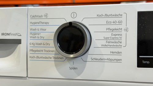 Beko 10/6 KG, BDFT4104A20C – Mașină de spălat cu uscător Clasa A/C, SteamCure, IronFinish, import Germania 🇩🇪