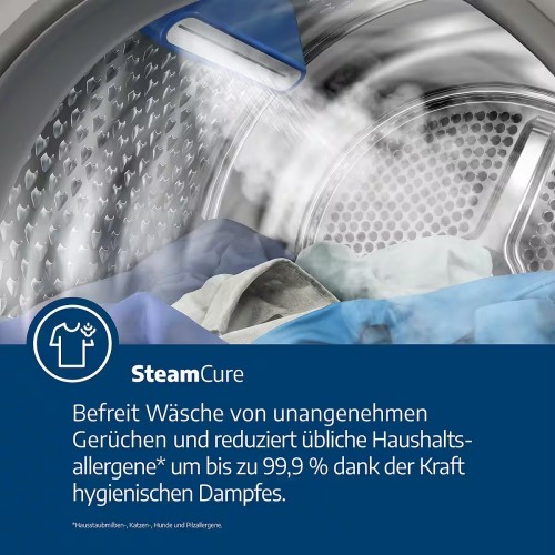 Beko 10/6 KG, BDFT4104A20C – Mașină de spălat cu uscător Clasa A/C, SteamCure, IronFinish, import Germania 🇩🇪