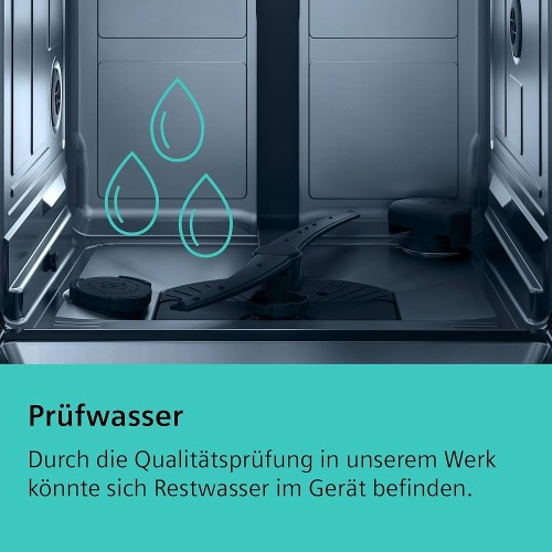 Siemens 13 setur iXXL, SX63EX22AB – Mașină de spălat vase încorporabilă Clasa A, Home Connect, import Germania 🇩🇪