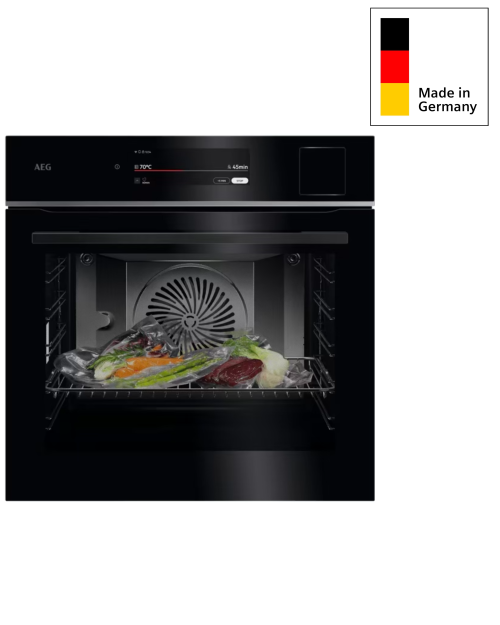 AEG 70 L TP9SB831AB – Cuptor încorporabil SteamPro, gătire cu abur, AirFry Plus, Steamify®, AI TasteAssist, Wi-Fi, sondă de temperatură și funcție Sous-Vide, Clasa A++, import Germania 🇩🇪