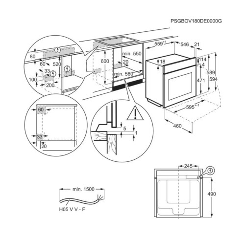 AEG 70 L TP9SB831AB – Cuptor încorporabil SteamPro, gătire cu abur, AirFry Plus, Steamify®, AI TasteAssist, Wi-Fi, sondă de temperatură și funcție Sous-Vide, Clasa A++, import Germania 🇩🇪