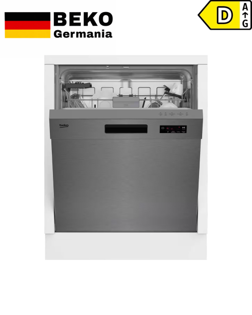 Beko 14 seturi BDUN15030X – Mașină de spălat vase încorporabilă Clasa D, SelfDry, import Germania 🇩🇪