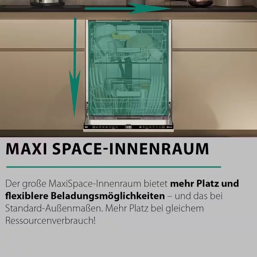 Bauknecht 14 seturi B8I HF58 TUC – Mașină de spălat vase încorporabilă Clasa B, NaturalDry, PowerClean Pro, import Germania 🇩🇪
