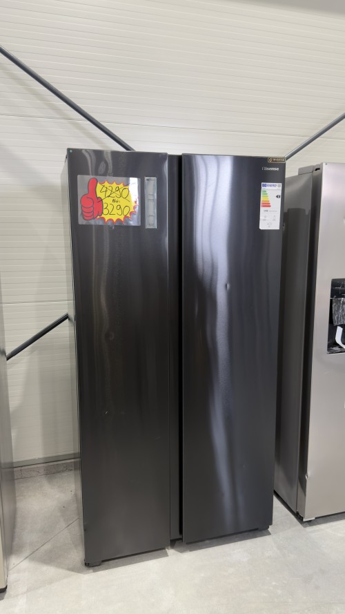 Hisense 519 L MS91518FC – Combina frigorifica Side by Side Clasa C, compresor Inverter, Total No Frost, import Germania 🇩🇪