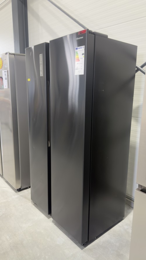Hisense 519 L MS91518FC – Combina frigorifica Side by Side Clasa C, compresor Inverter, Total No Frost, import Germania 🇩🇪