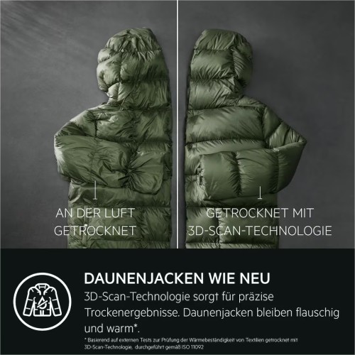 AEG 8 KG, TR9W75780 (916900171) – Uscător de rufe Clasa B, pompă de căldură, Wi-Fi, import Germania 🇩🇪
