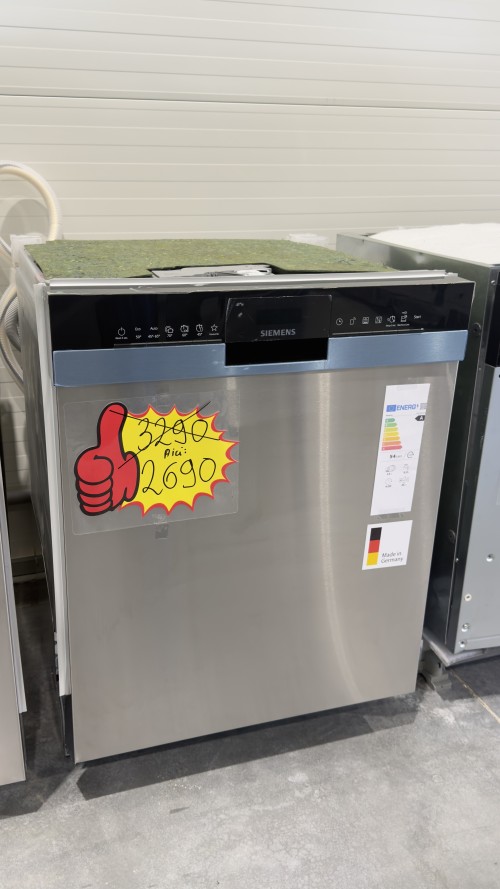 Siemens 13 seturi, SN43ES22AE – Mașină de spălat vase Clasa A, Home Connect, Made in Germany 🇩🇪