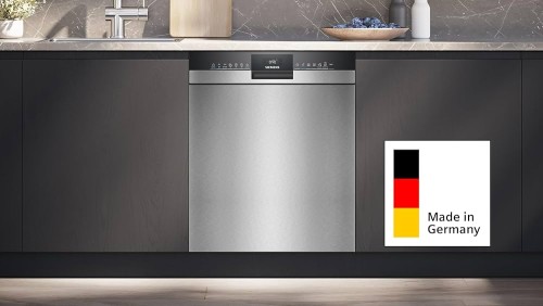 Siemens 13 seturi, SN43ES22AE – Mașină de spălat vase Clasa A, Home Connect, Made in Germany 🇩🇪