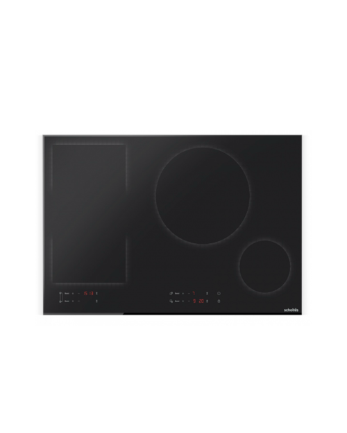 Scholtès 80 cm, SOTF1810B – Plită cu inducție 4 zone, Flex Zone, 7,4 kW,