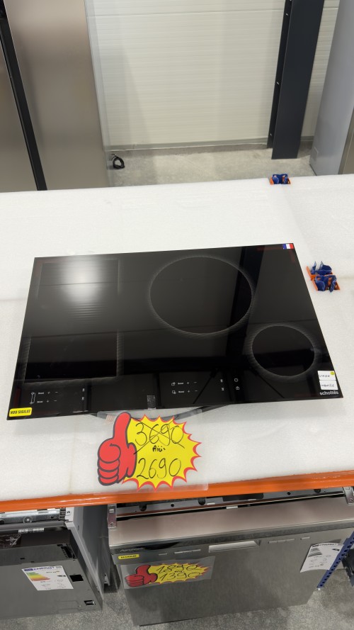 Scholtès 80 cm, SOTF1810B – Plită cu inducție 4 zone, Flex Zone, 7,4 kW,