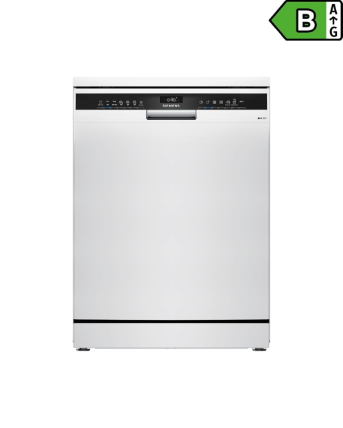 Siemens 14 seturi, SN23EW03ME – mașină de spălat vase independentă Clasa B, Home Connect, autoOpen dry, import Germania 🇩🇪