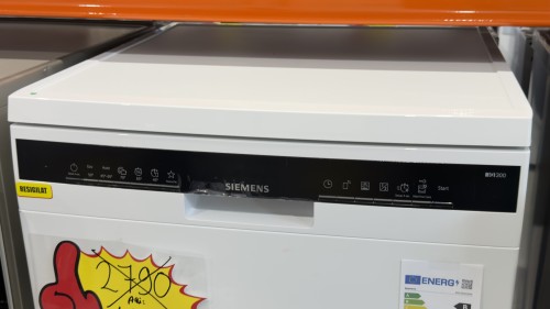 Siemens 14 seturi, SN23EW03ME – mașină de spălat vase independentă Clasa B, Home Connect, autoOpen dry, import Germania 🇩🇪