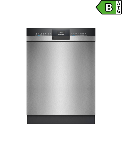Siemens 13 seturi, SN43ES04TE – mașină de spălat vase iQ300 Clasa B, inox, autoOpen dry, Home Connect, import Germania 🇩🇪