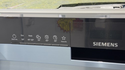 Siemens 13 seturi, SN43ES04TE – mașină de spălat vase iQ300 Clasa B, inox, autoOpen dry, Home Connect, import Germania 🇩🇪