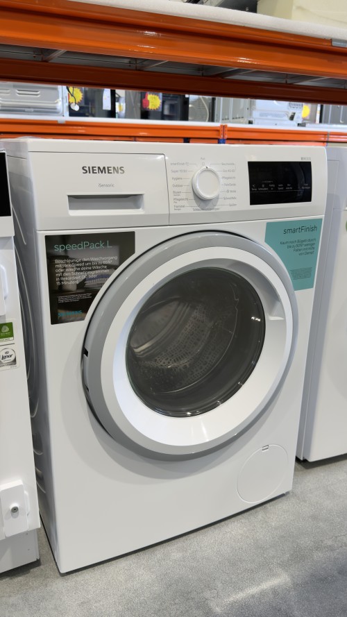 Siemens 8 KG, WM14N127 – mașină de spălat rufe iQ300 Clasa A, 1400 rpm, smartFinish, varioSpeed, import Germania 🇩🇪
