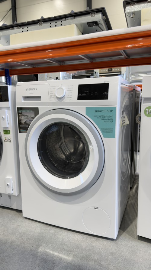Siemens 8 KG, WM14N127 – mașină de spălat rufe iQ300 Clasa A, 1400 rpm, smartFinish, varioSpeed, import Germania 🇩🇪
