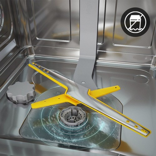 Samsung 14seturi, DW60BG750USLET – mașină de spălat vase incorporabile sub blat 60 cm, SmartThings Wi-Fi, Auto Open Door, WaterJet Clean, sertar pentru tacâmuri