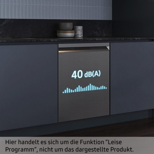 Samsung 14seturi, DW60BG750USLET – mașină de spălat vase incorporabile sub blat 60 cm, SmartThings Wi-Fi, Auto Open Door, WaterJet Clean, sertar pentru tacâmuri