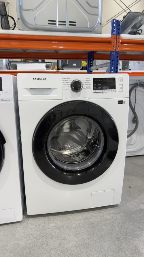 Samsung 8 kg, WW8ET4048CE – mașină de spălat rufe Clasa B, EcoBubble™, Hygiene Steam, 1400 rpm, import Germania 🇩🇪