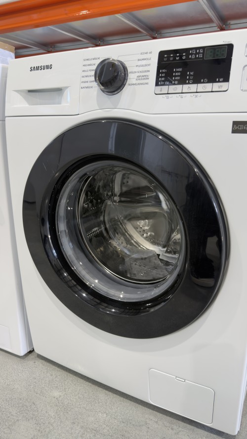 Samsung 8 kg, WW8ET4048CE – mașină de spălat rufe Clasa B, EcoBubble™, Hygiene Steam, 1400 rpm, import Germania 🇩🇪