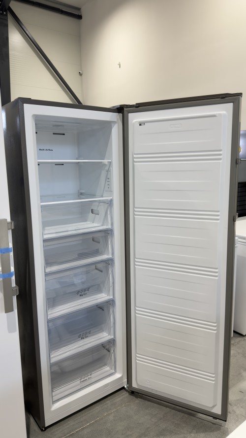 Hanseatic 240 L, HGS17260CNFI – Congelator vertical No Frost Clasa C, Multi Airflow, 36 dB, import Germania 🇩🇪