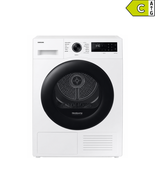 Samsung 9 kg, DV9D5-CW – Uscător rufe Clasa C, pompă de căldură, Wi-Fi SmartThings, OptimalDry, import Germania 🇩🇪