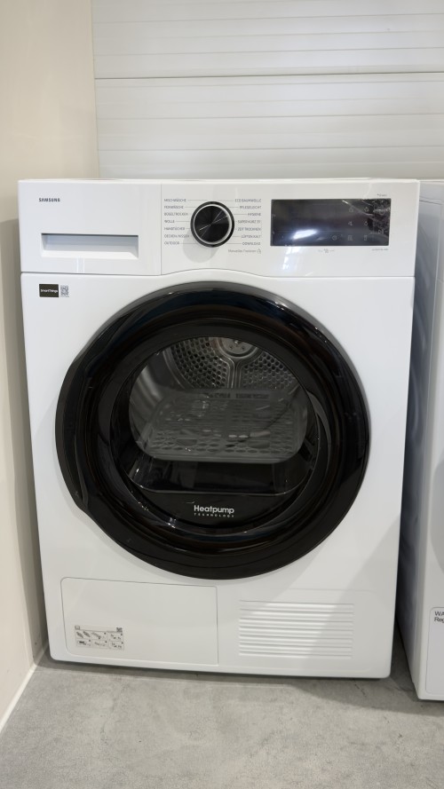 Samsung 9 kg, DV9D5-CW – Uscător rufe Clasa C, pompă de căldură, Wi-Fi SmartThings, OptimalDry, import Germania 🇩🇪