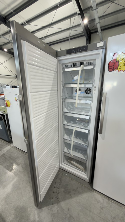 Bauknecht 257 L, GKN 19G4S IN 2 – Congelator vertical No Frost, Clasa E, ProFreeze & ShockFreeze, inox, import Germania 🇩🇪