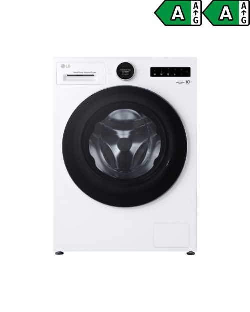 LG 9/6 kg HPWD096C – Mașină de spălat cu uscător cu pompă de căldură, Clasa A/A, AI Wash+Dry, Direct Drive, import Germania 🇩🇪