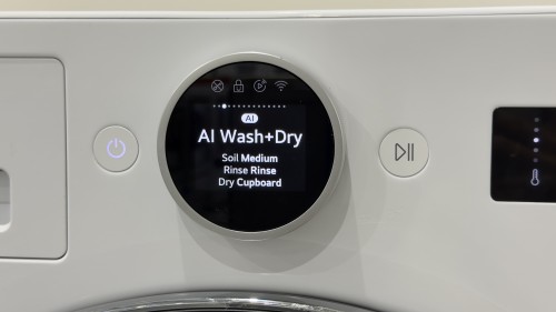 LG 9/6 kg HPWD096C – Mașină de spălat cu uscător cu pompă de căldură, Clasa A/A, AI Wash+Dry, Direct Drive, import Germania 🇩🇪