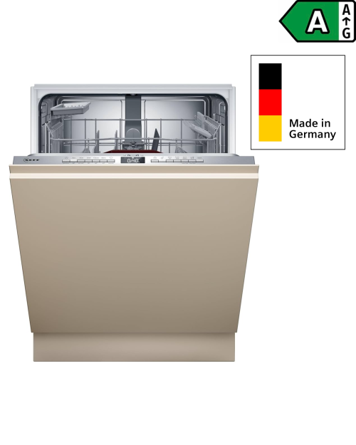 Neff 13 seturi S175EAX16B – Mașină de spălat vase complet încorporabilă, Clasa A, Home Connect, Vario Hinge, import Germania 🇩🇪