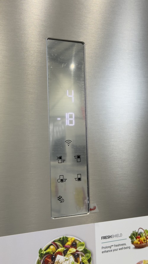 Bauknecht 615L KGDNF 83XLC IN – Combină frigorifică Clasa C, Total NoFrost, Inverter, Wi-Fi, inox, import Germania 🇩🇪