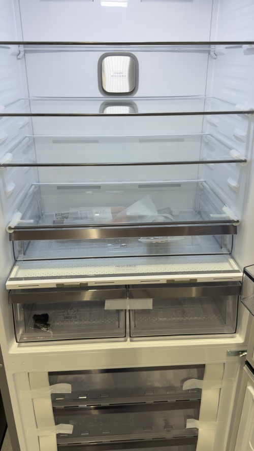 Bauknecht 615L KGDNF 83XLC IN – Combină frigorifică Clasa C, Total NoFrost, Inverter, Wi-Fi, inox, import Germania 🇩🇪