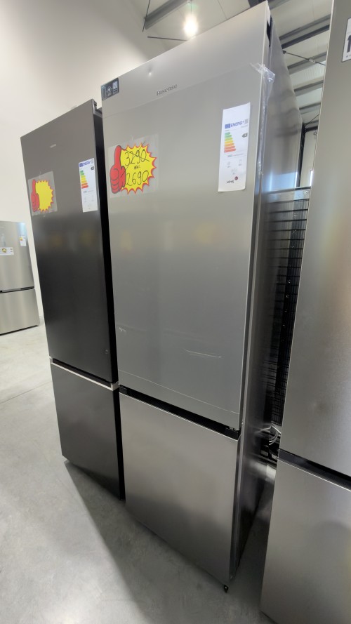 Hisense 413 L NRB620C6X4WFE – Combină frigorifică Clasa C, Total NoFrost, Inverter, Wi-Fi ConnectLife, Convert ZeroZone, import Germania 🇩🇪