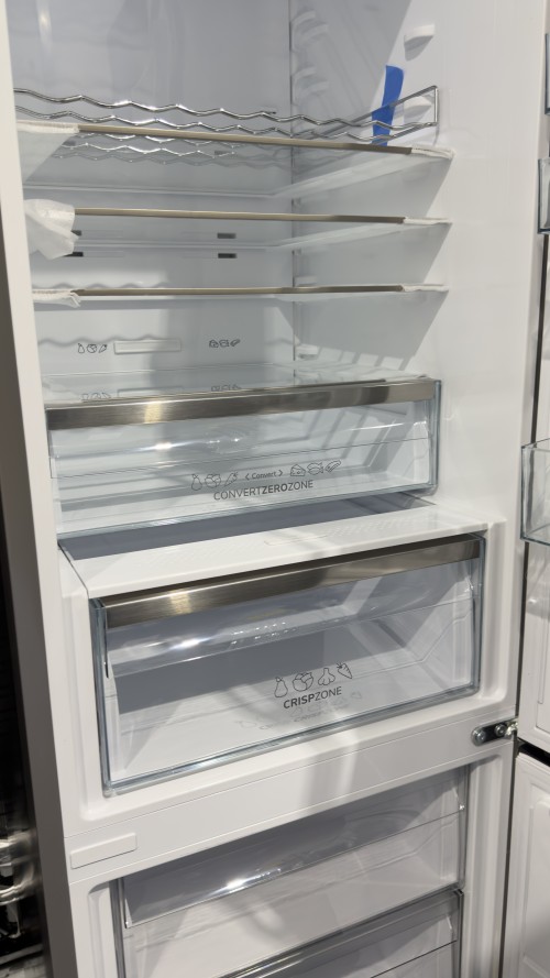 Hisense 413 L NRB620C6X4WFE – Combină frigorifică Clasa C, Total NoFrost, Inverter, Wi-Fi ConnectLife, Convert ZeroZone, import Germania 🇩🇪