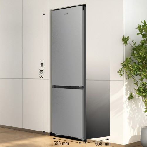 Hisense 413 L NRB620C6X4WFE – Combină frigorifică Clasa C, Total NoFrost, Inverter, Wi-Fi ConnectLife, Convert ZeroZone, import Germania 🇩🇪
