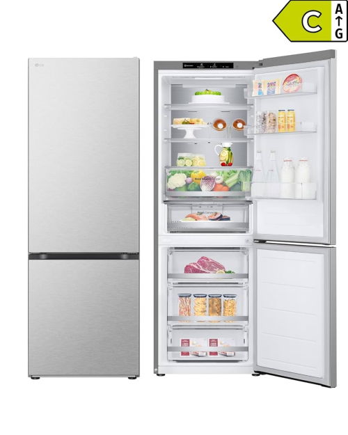 LG 387 L GBV7280CMB – Combină frigorifică Clasa C, Total No Frost, DoorCooling+, LINEARCooling, Smart Inverter, import Germania 🇩🇪