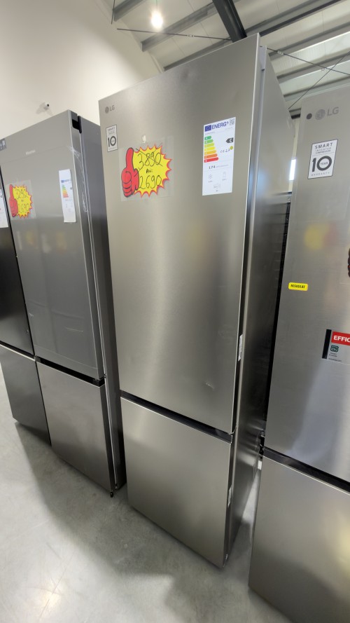LG 387 L GBV7280CMB – Combină frigorifică Clasa C, Total No Frost, DoorCooling+, LINEARCooling, Smart Inverter, import Germania 🇩🇪
