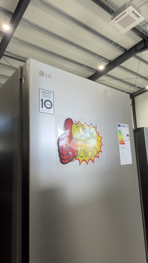LG 387 L GBV7280CMB – Combină frigorifică Clasa C, Total No Frost, DoorCooling+, LINEARCooling, Smart Inverter, import Germania 🇩🇪