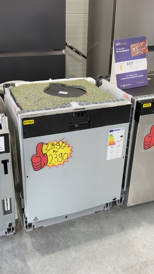 Bosch 14 seturi SMV4HVX14E – Mașină de spălat vase complet încorporabilă Clasa C, Home Connect, VarioDrawer, import Germania 🇩🇪