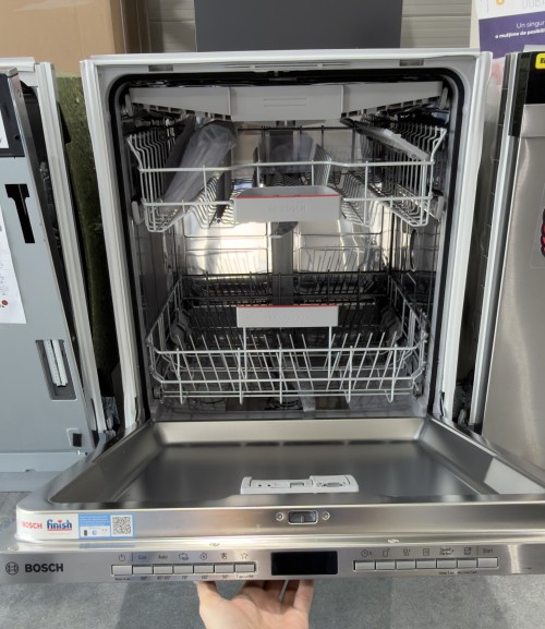 Bosch 14 seturi SMV4HVX14E – Mașină de spălat vase complet încorporabilă Clasa C, Home Connect, VarioDrawer, import Germania 🇩🇪