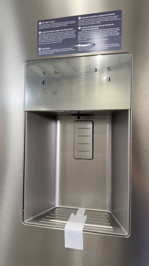 Bauknecht 578L, SBS IW D90 Pearl – Combina frigorifica Side by Side Clasa D, Total No Frost, dozator apă & IceMaker, import Germania 🇩🇪