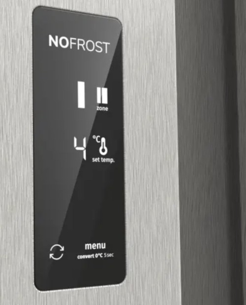 Gorenje 547L, NRR9185EAXLWD – Combină Frigorifică Side by Side Clasa E, NoFrost Plus, ConvertActive, dozator apă, Inverter, import Germania 🇩🇪