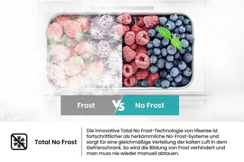 Hisense 544L, MS91558FC – Combină frigorifică Side by Side Clasa C, Total No Frost, Inverter, Super Cool, negru, import Germania 🇩🇪