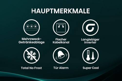 Hisense 544L, MS91558FC – Combină frigorifică Side by Side Clasa C, Total No Frost, Inverter, Super Cool, negru, import Germania 🇩🇪