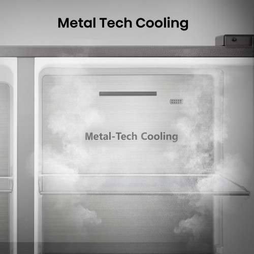 Hisense 632L, RS818N4TIC –Combină frigorifică  Side by Side Clasa C, dozator apă & gheață, Wi-Fi, Metal-Tech Cooling, Total No Frost, import Germania 🇩🇪