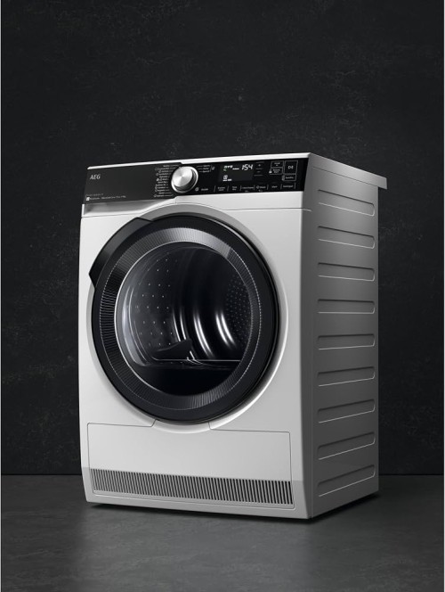 AEG 8 kg, TR9XW80880 – Uscător de rufe premium Clasa A, pompă de căldură, AbsoluteCare Pro, 3DScan, Wi-Fi, import Germania 🇩🇪