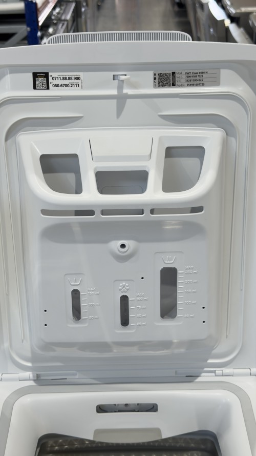 Privileg 6 kg, PWT Class B6S6 N – Mașină de spălat verticală 6 kg, 1200 rpm, Clasa B, Inverter, Turn&Go, import Germania 🇩🇪